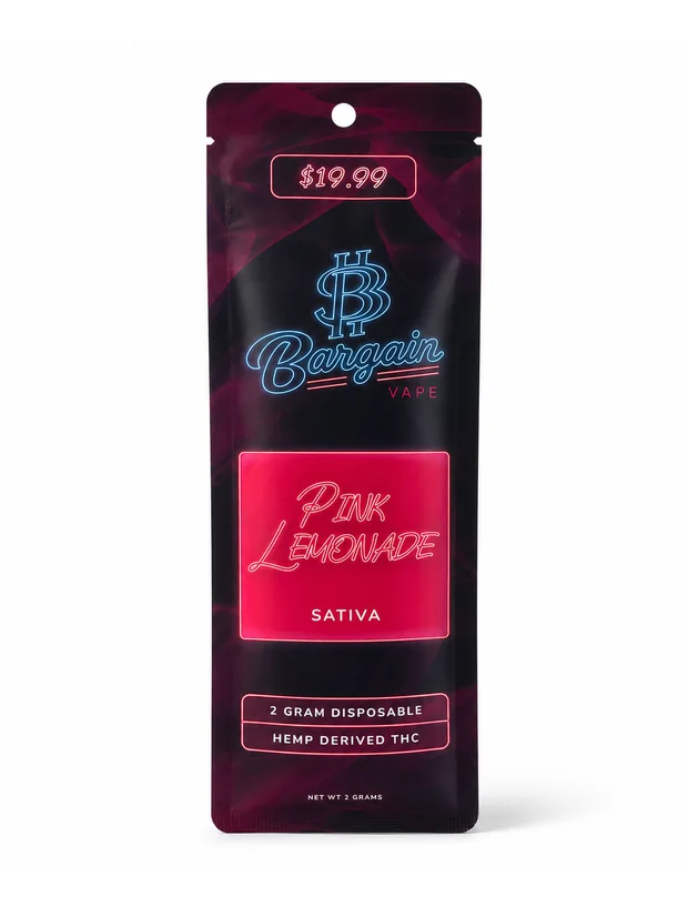 Pink Lemonade Sativa sleeve, front